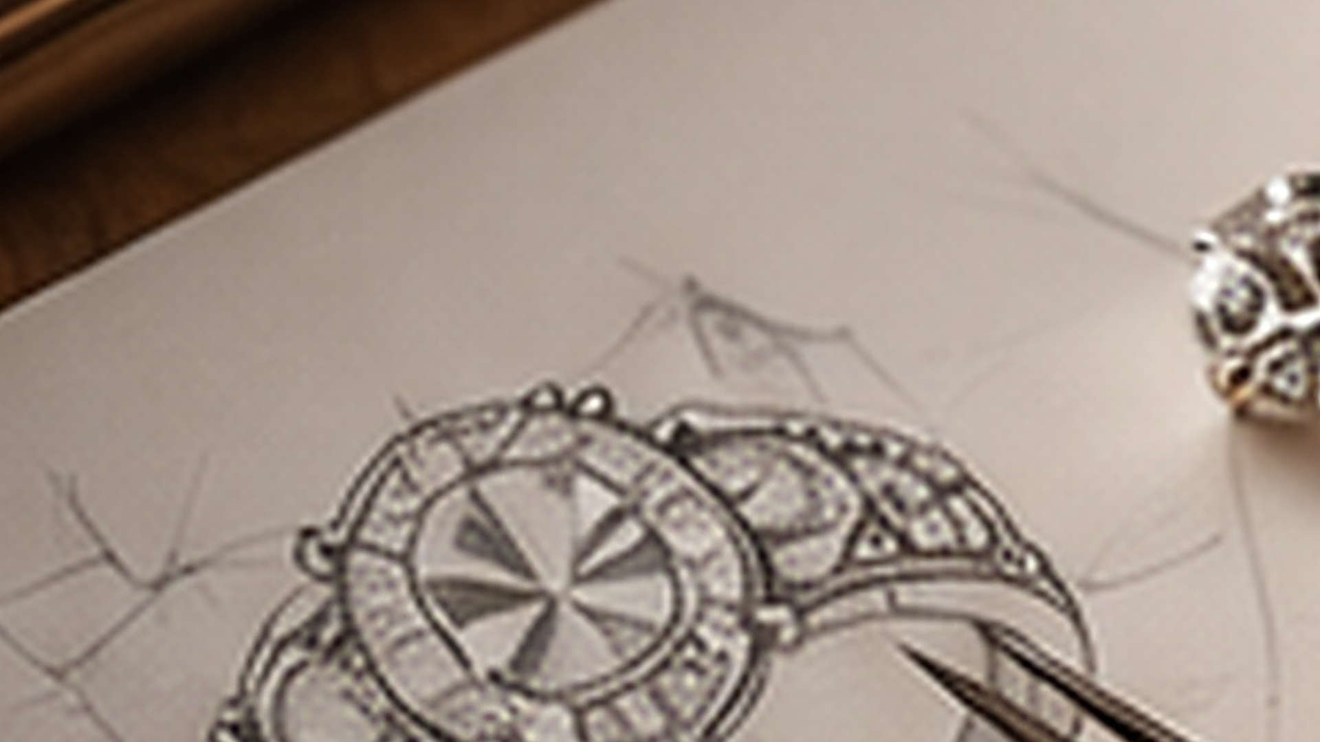 Illustrative heirloom redesign jewellery